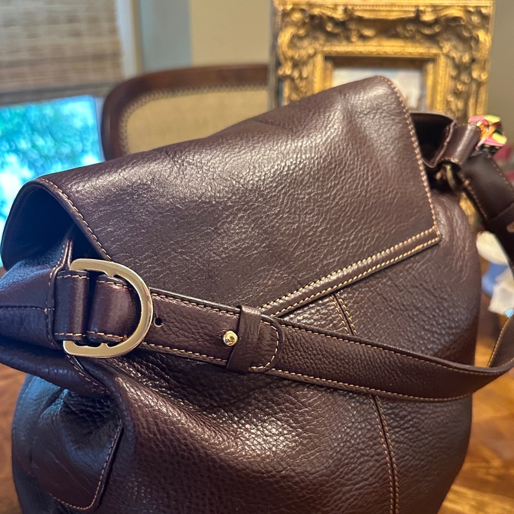 Brown Leather Backpack - Picture 8 of 8